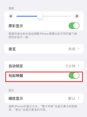 台儿庄苹果授权维修站分享iPhone轻点无法唤醒怎么办