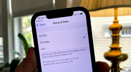 台儿庄苹果手机维修分享iPhone 12如何打开或关闭5G网络 