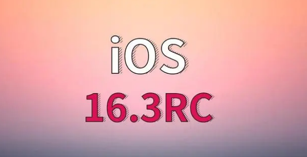 台儿庄苹果手机维修分享iOS 16.3 RC版升级_iOS 16.3 RC版一键刷机教程 